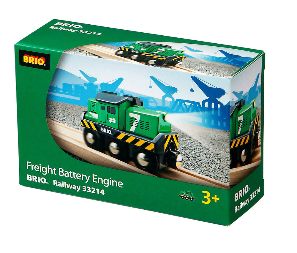 BRIO - BATTERY-POWERED LOCOMOTIVE "BESTSELLER" #33214