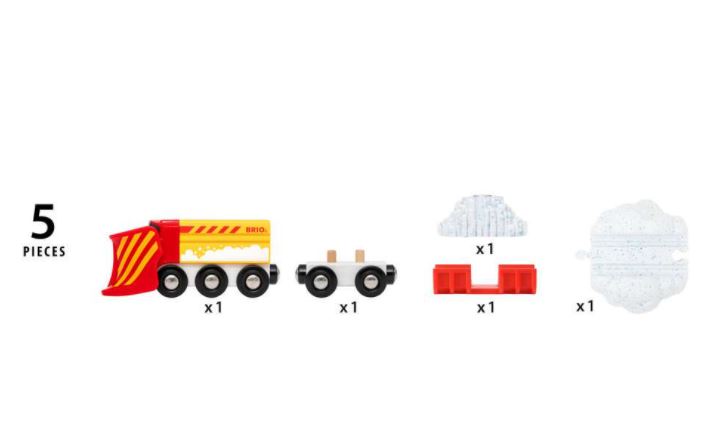 BRIO - TRAIN CHASSE-NEIGE #33606