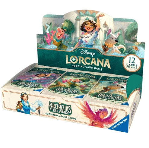 CARTES DISNEY LORCANA - ARCHAZIA'S ISLAND - BOOSTER ASST - Version anglaise