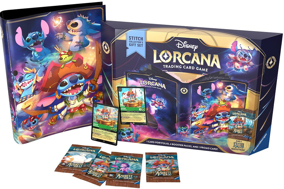 CARTES DISNEY LORCANA - AZURITE SEA - GIFT SET - Version anglaise
