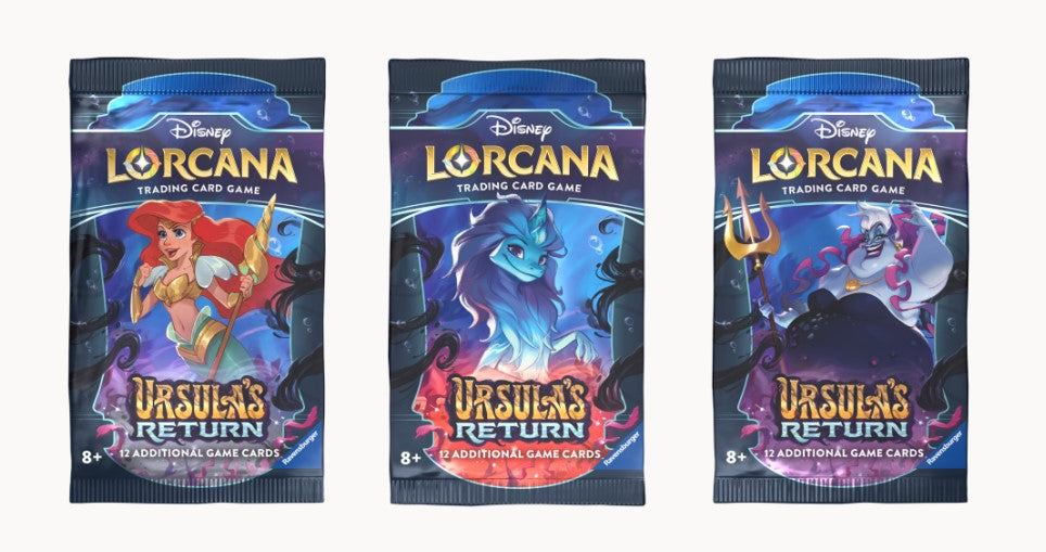 DISNEY LORCANA CARDS - URSULA'S RETURN - BOOSTER ASST (EN)