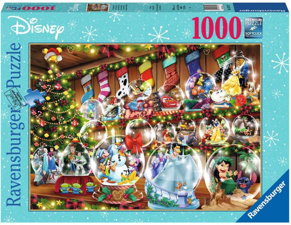 RAVENSBURGER CASSE-TÊTE 1000 PIÈCES - DISNEY BOULES À NEIGE #12000537