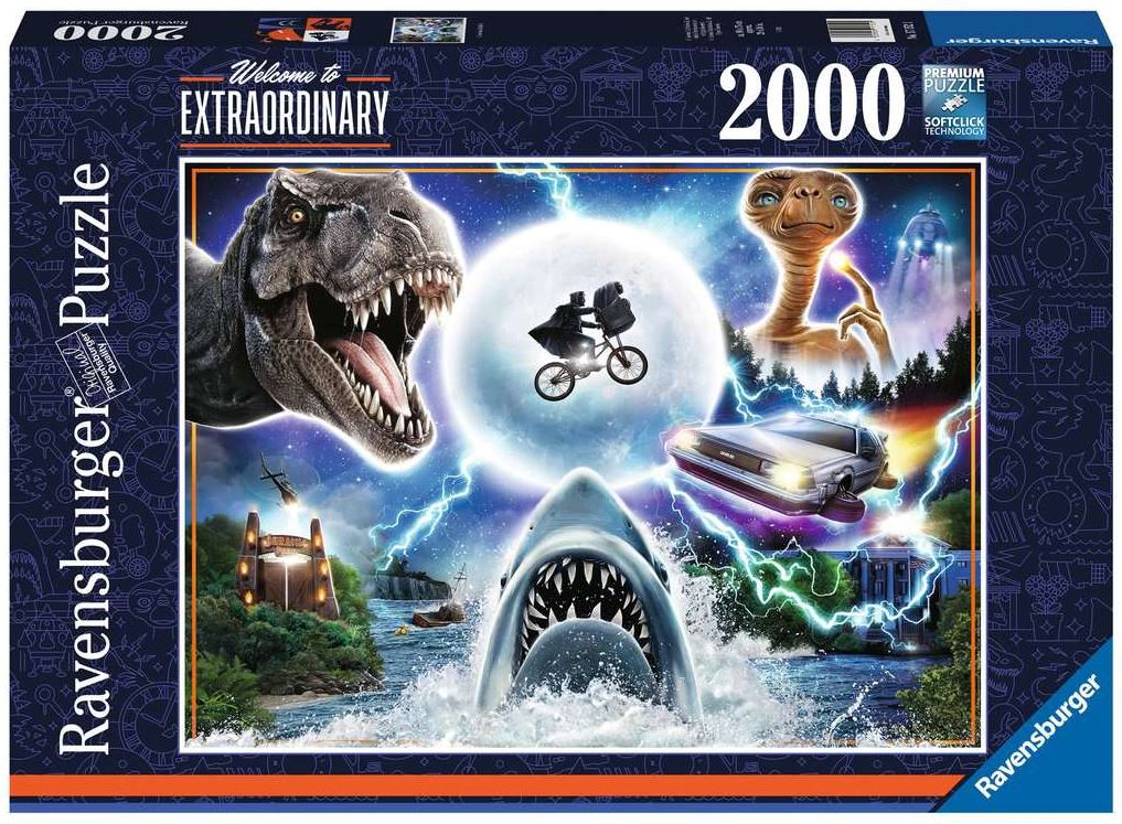 RAVENSBURGER CASSE-TÊTE 2000 PIÈCES - PRODUCTIONS UNIVERSAL-AMBLIN #17152