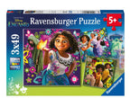 RAVENSBURGER JIGSAW PUZZLE 3 X 49 PIECES - DISNEY ENCANTO MAGIC #05657