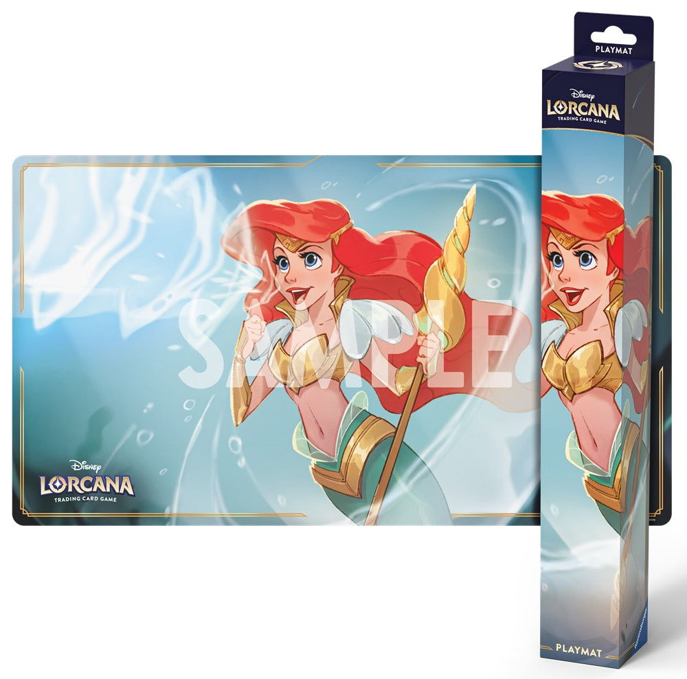 DISNEY LORCANA - ARIEL, SONIC WARRIOR PLAYMAT