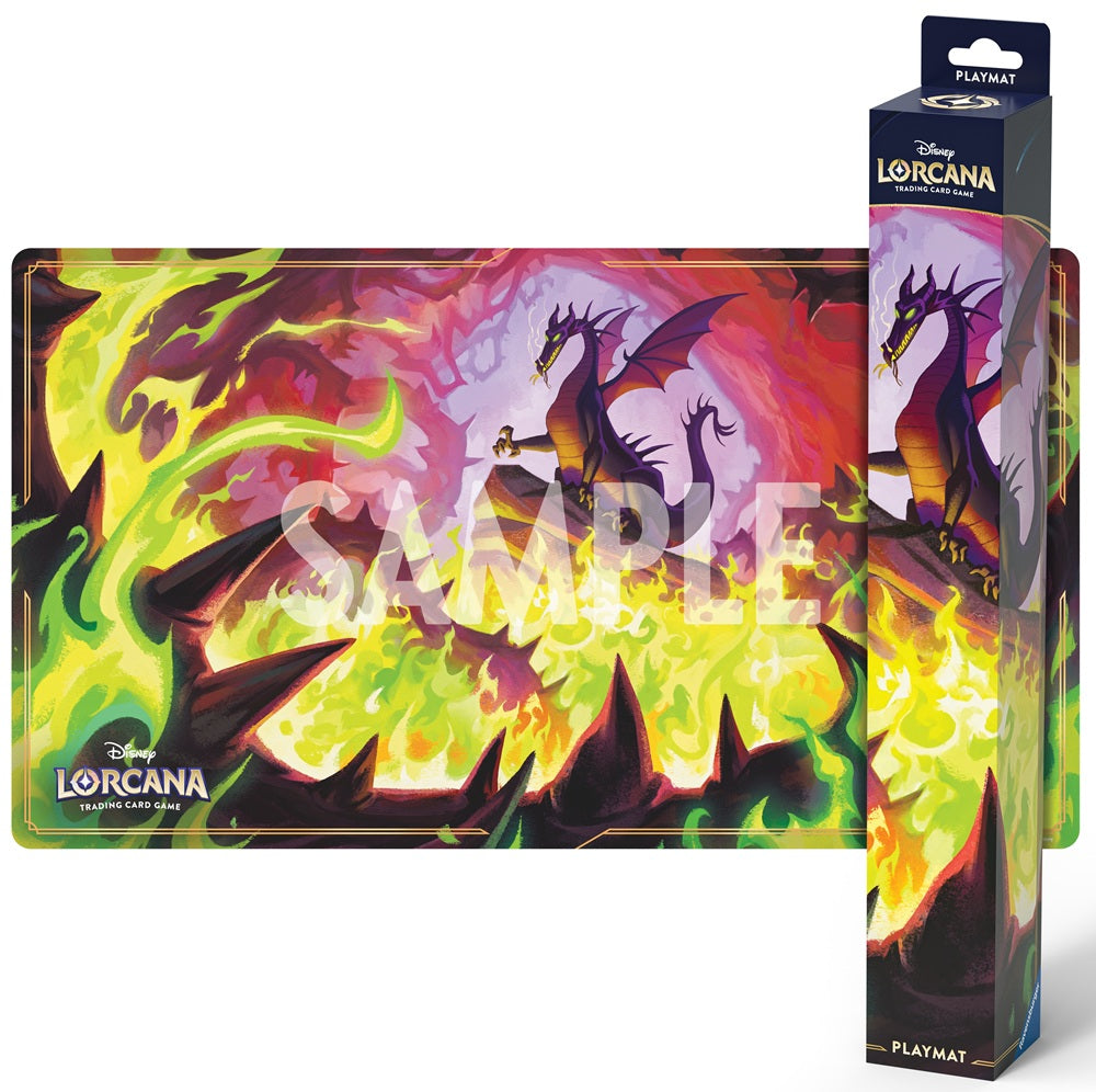 DISNEY LORCANA - PLAYMAT DRAGON FIRE (TAPIS DE JEU)