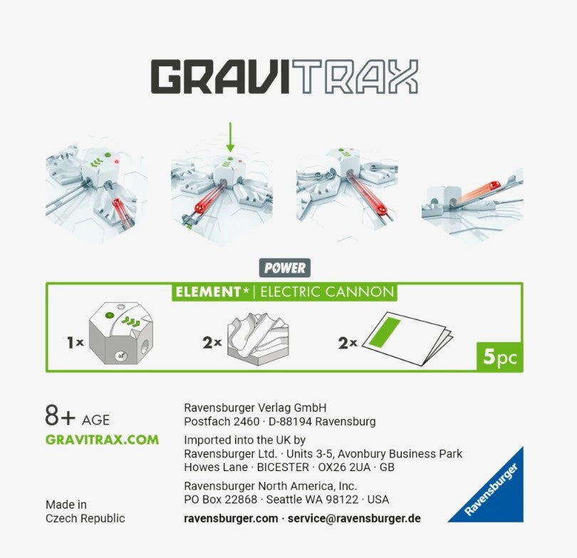 GRAVITRAX POWER - CANON ÉLECTRIQUE - ACCESSOIRES POUR PARCOURS À BILLES