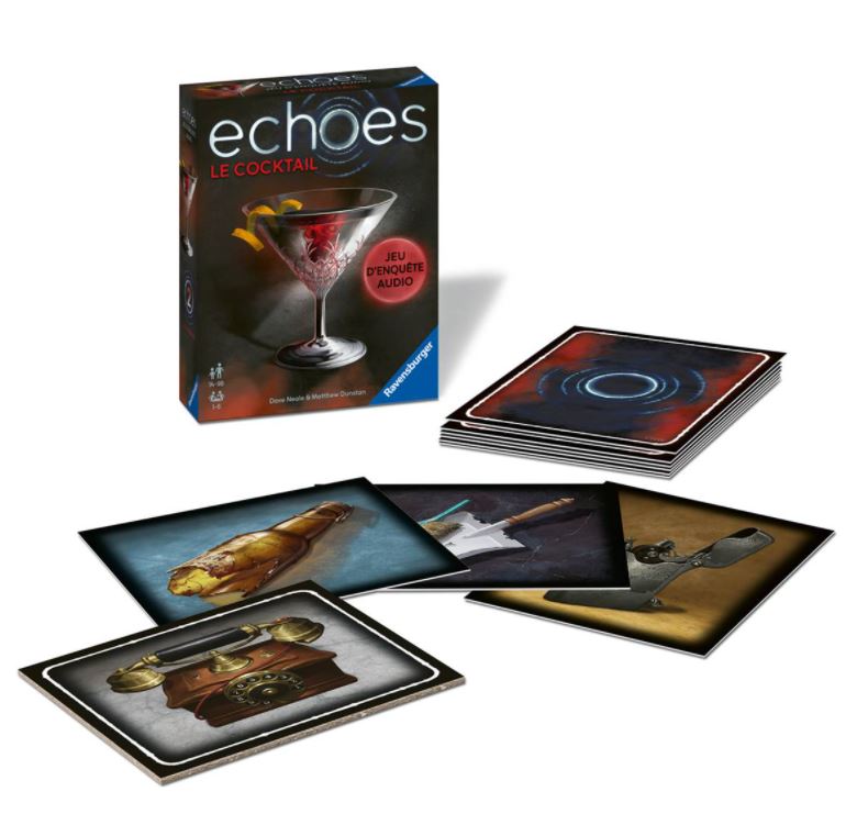 JEU D'ENQUÊTE AUDIO ECHOES ASST (LA DANSEUSE - LE COCKTAIL - L'ÉCLIPSE)