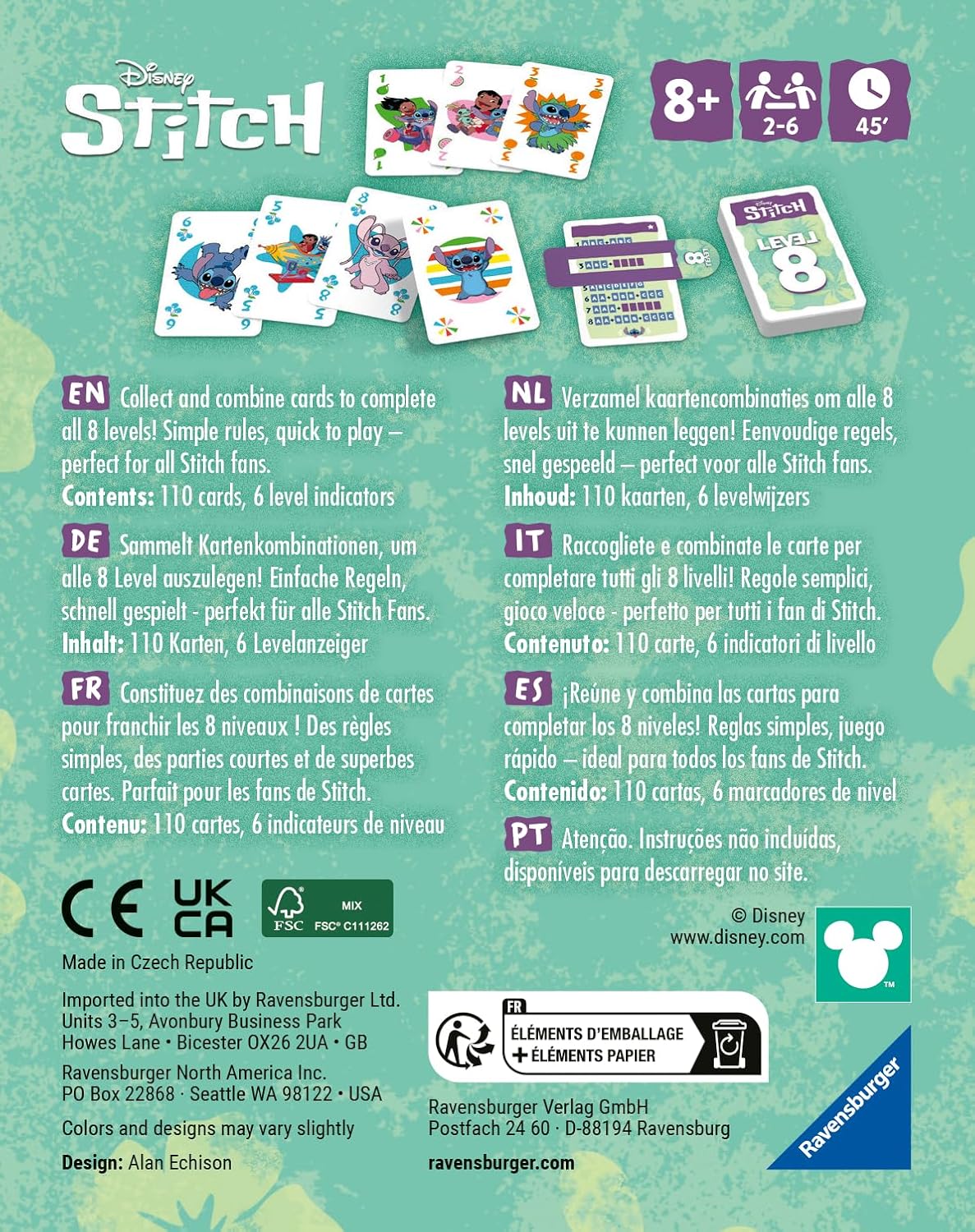 JEU STITCH LEVEL 8