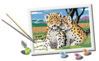 RAVENSBURGER CREART PAINT BY NUMBERS - SAFARI FRIENDS - 7" X 10" SMALL
