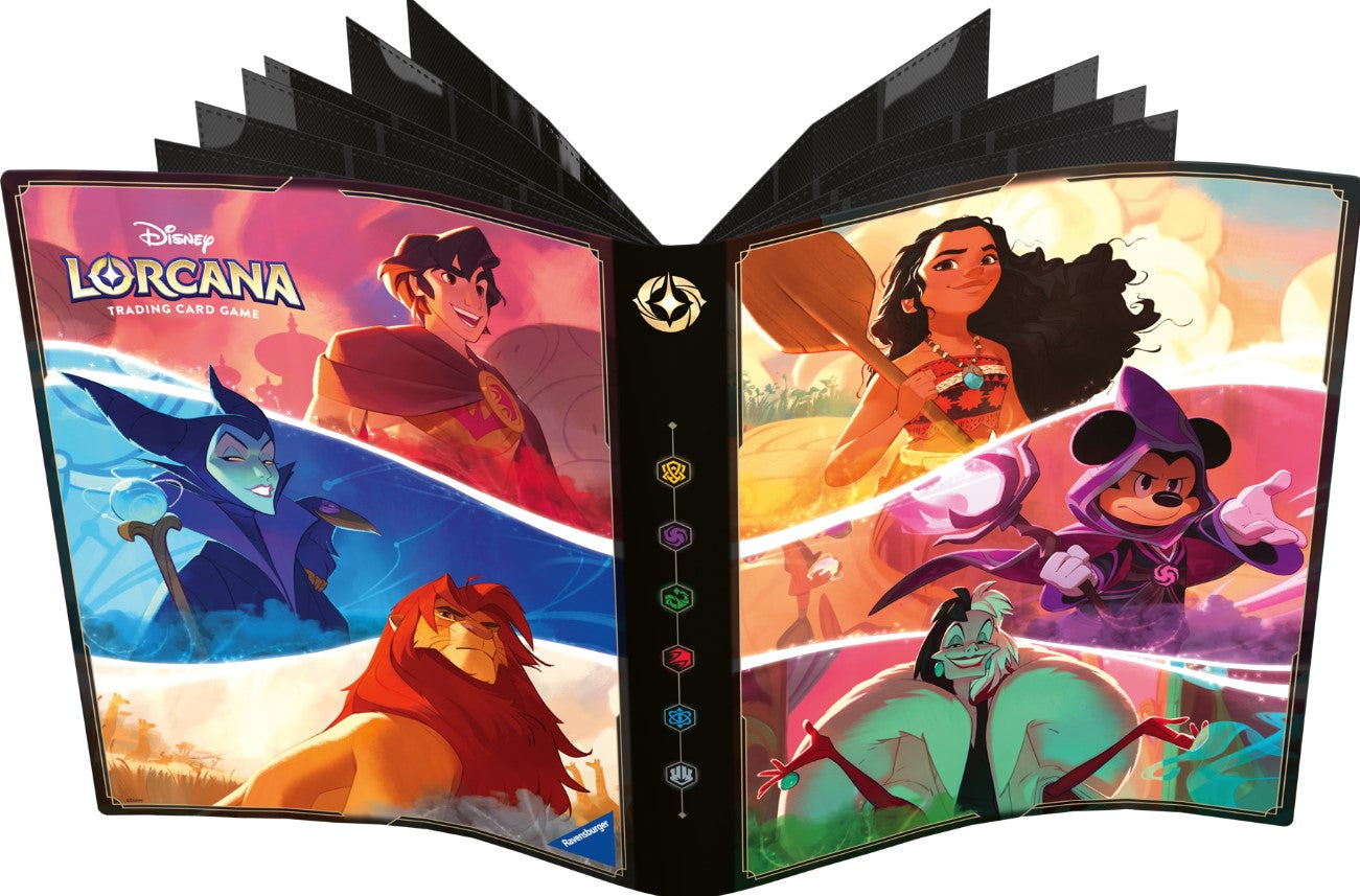 PORTFOLIO DISNEY LORCANA - PRINCESSES DISNEY - 9 POCHETTES
