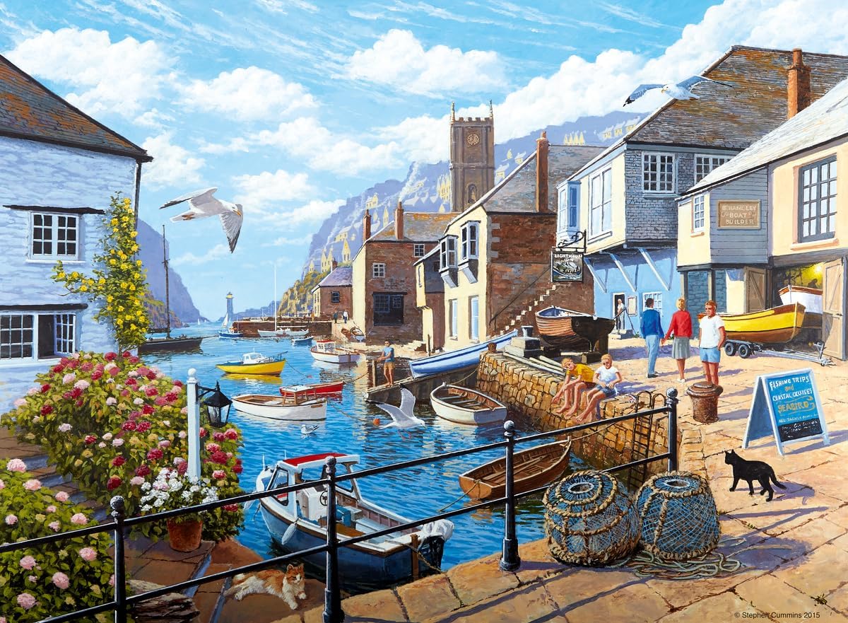 RAVENSBURGER 500 PIÈCES - PORT TRANQUILLE #12000503