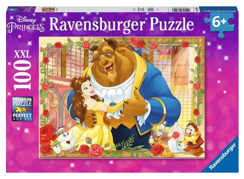RAVENSBURGER CASSE-TÊTE 100 LARGES PIÈCES - LA BELLE ET LA BÊTE #13704