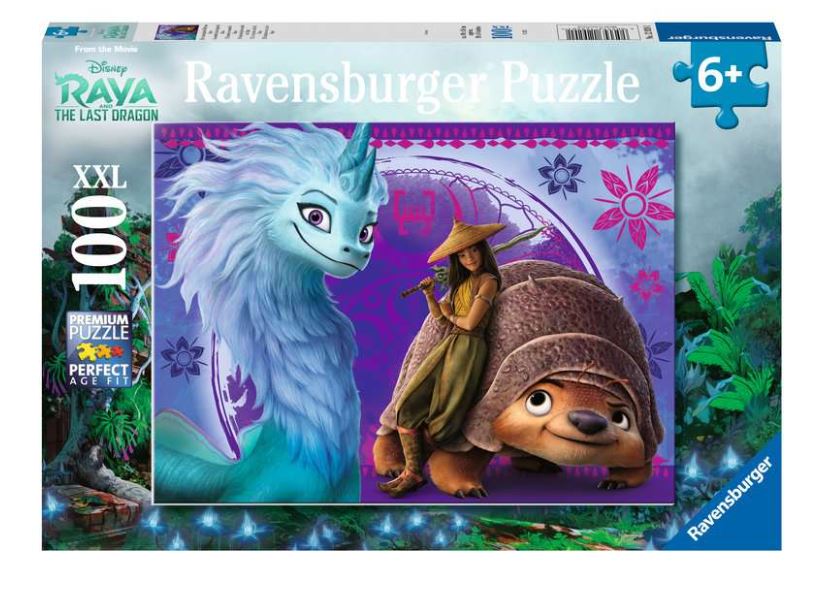 RAVENSBURGER CASSE-TÊTE 100 LARGES PIÈCES - RAYA ET LE DERNIER DRAGON #12920