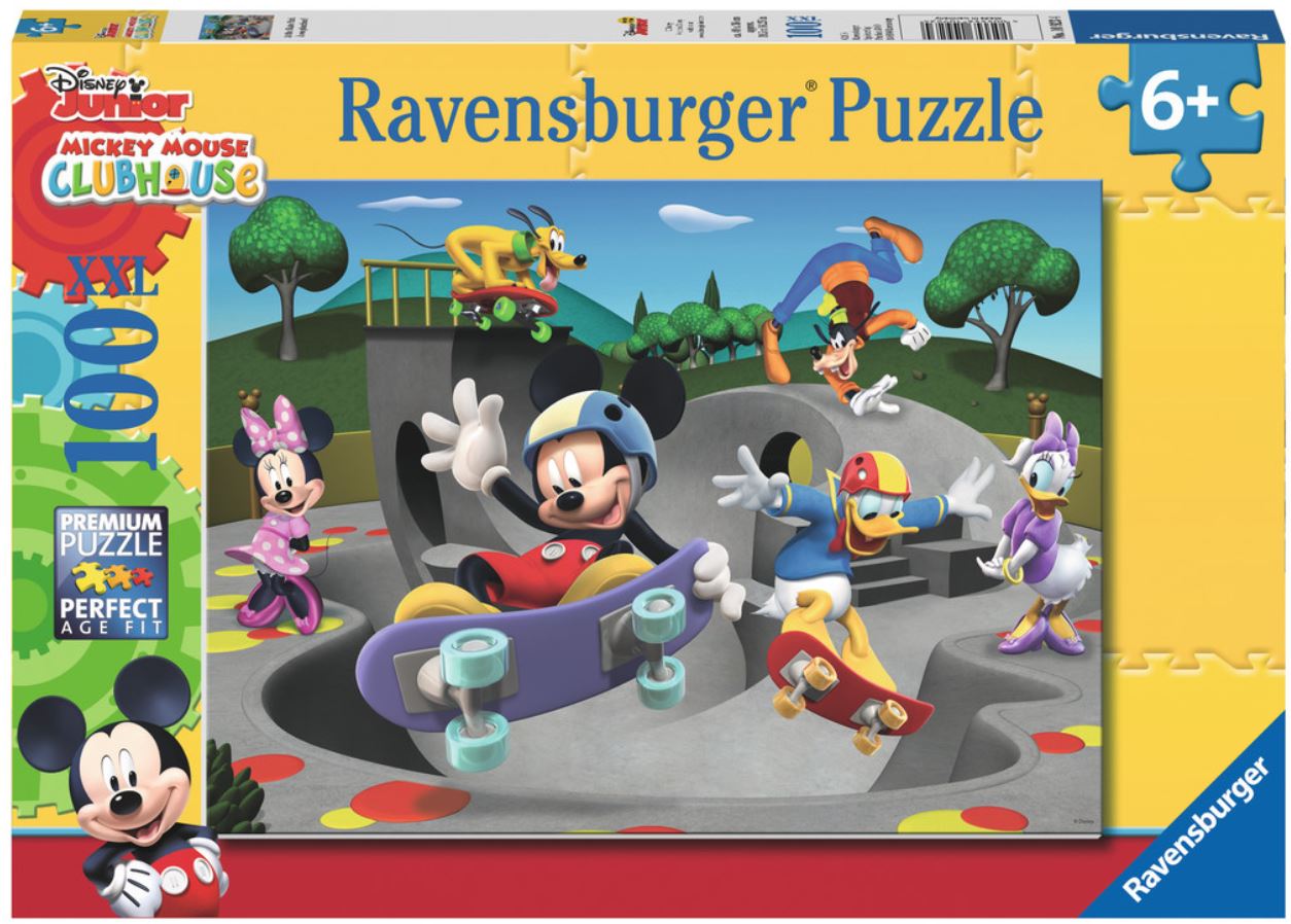 RAVENSBURGER CASSE-TÊTE 100 LARGES PIÈCES - À VOS PLANCHES #10923 (MICKEY MOUSE)