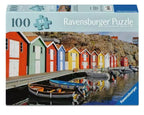 RAVENSBURGER CASSE-TÊTE 100 PIÈCES XL - MAISONS COLORÉES EN SUÈDE #12001730