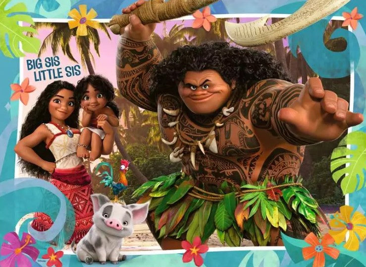 RAVENSBURGER CASSE-TÊTE 100 PIÈCES XXL - MOANA 2 EXPLORATION DE NOUVEAUX MONDES #12004124