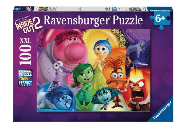 RAVENSBURGER CASSE-TÊTE 100 PIÈCES XXL - NOUVELLES ÉMOTIONS 2 - DISNEY PIXAR SENS DESSUS DESSOUS #12001611