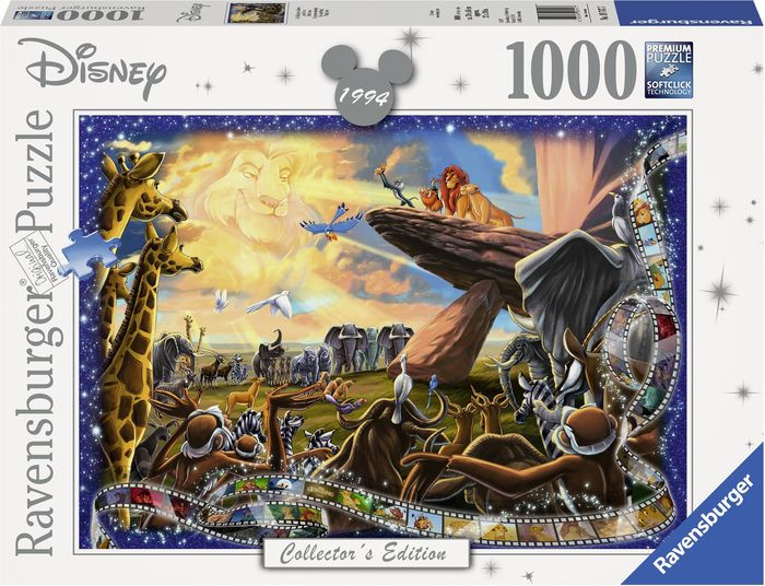 RAVENSBURGER CASSE-TÊTE 1000 PIÈCES - COLL DISNEY LE ROI LION #12000321