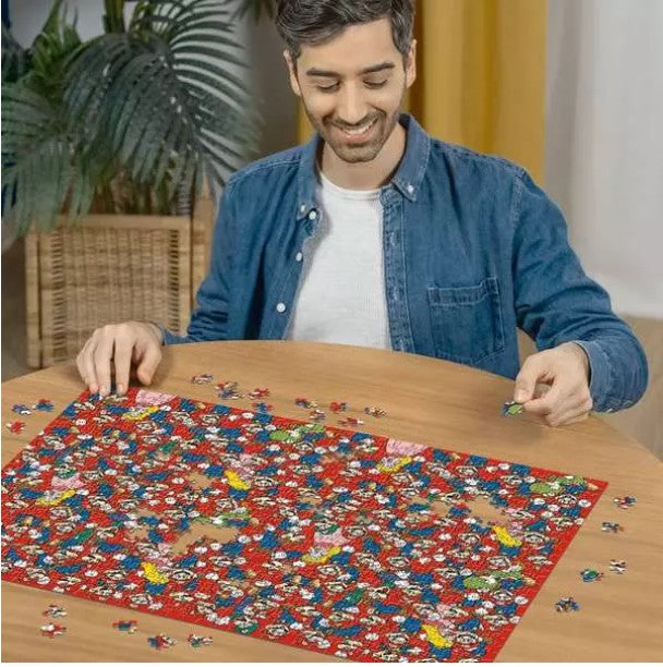 RAVENSBURGER CASSE-TÊTE 1000 PIÈCES - DÉFI - SUPER MARIO (CHALLENGE) #12000504