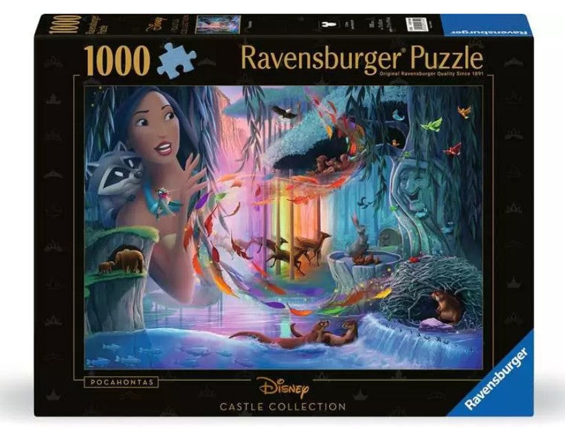 RAVENSBURGER CASSE-TÊTE 1000 PIÈCES - DISNEY CASTLE - POCAHONTAS #12001344