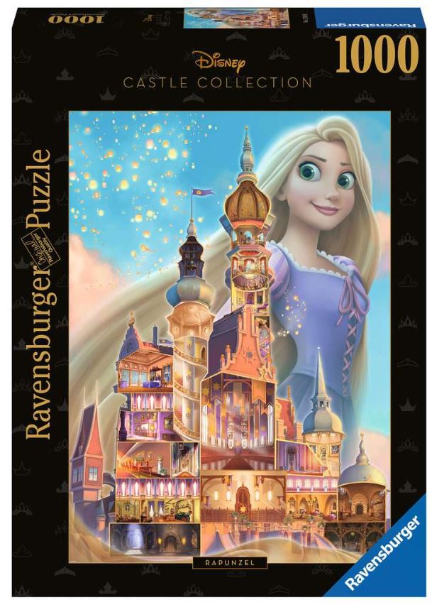 RAVENSBURGER CASSE-TÊTE 1000 PIÈCES - DISNEY CASTLE - RAIPONCE #12000264