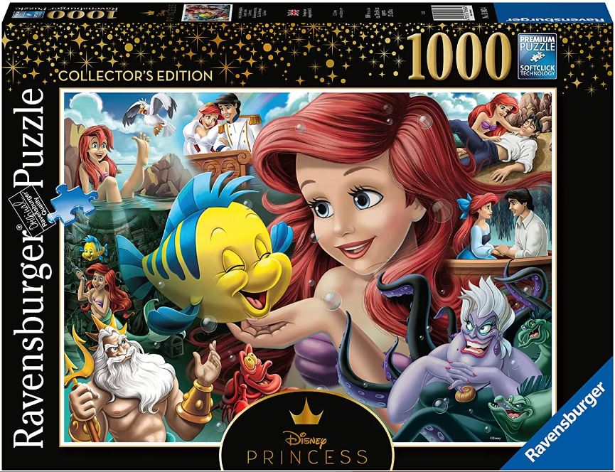 RAVENSBURGER CASSE-TÊTE 1000 PIÈCES - DISNEY LA PETITE SIRÈNE #12000567