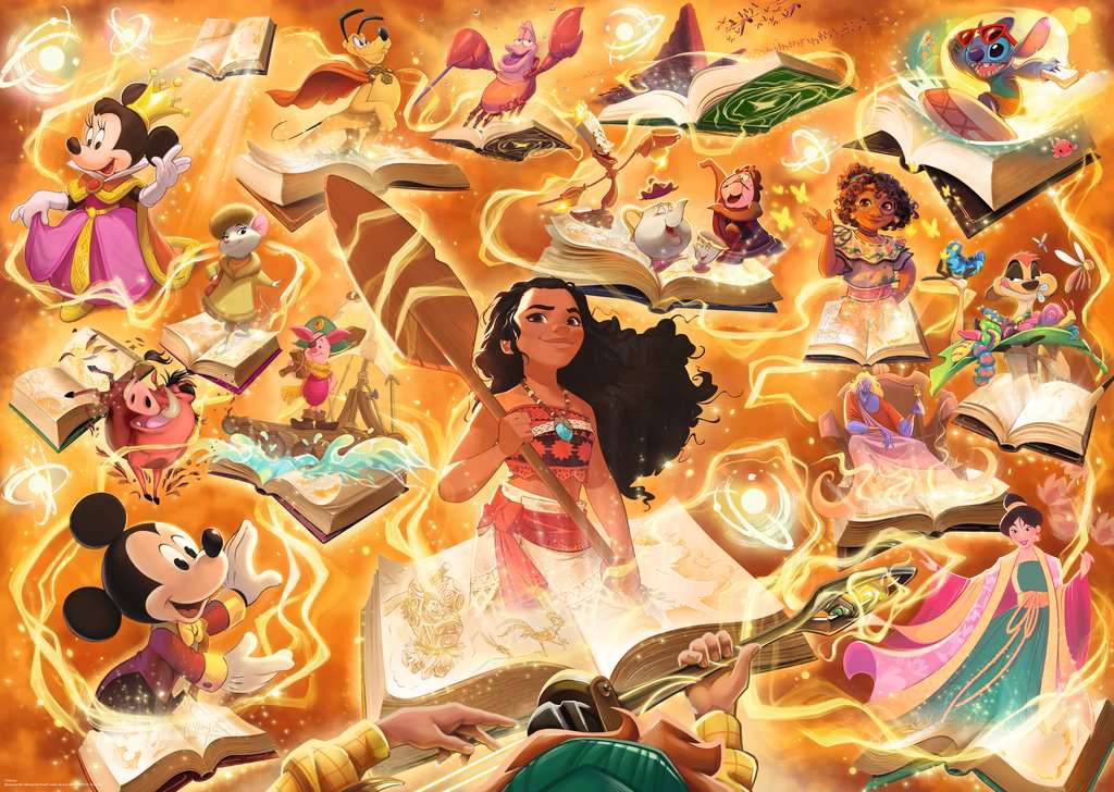 RAVENSBURGER CASSE-TÊTE 1000 PIÈCES - DISNEY LORCANA - L'ÉCLAT DU ROYAUME : AMBRE #12001621