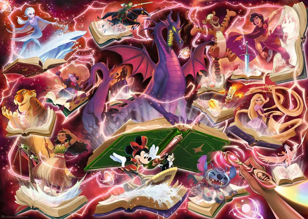 RAVENSBURGER JIGSAW PUZZLE 1000 PIECES - DISNEY LORCANA - THE FIRST CHAPTER: RUBY #12001624
