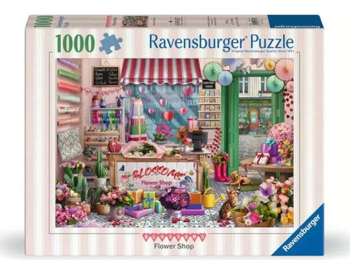 RAVENSBURGER CASSE-TÊTE 1000 PIÈCES - FLEURISTE BLOSSOMS #12001727
