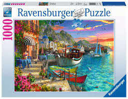 RAVENSBURGER JIGSAW PUZZLE 1000 PIECES - GLORIOUS GREECE #12000470