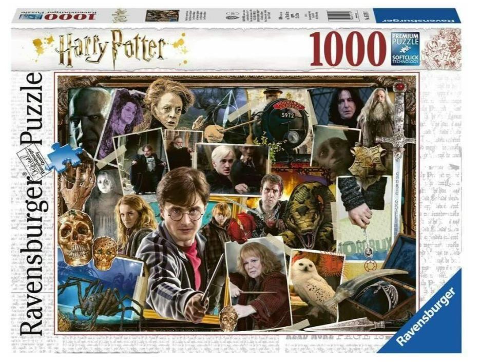 RAVENSBURGER CASSE-TÊTE 1000 PIÈCES - HARRY POTTER CONTRE VOLDEMORT #12000462