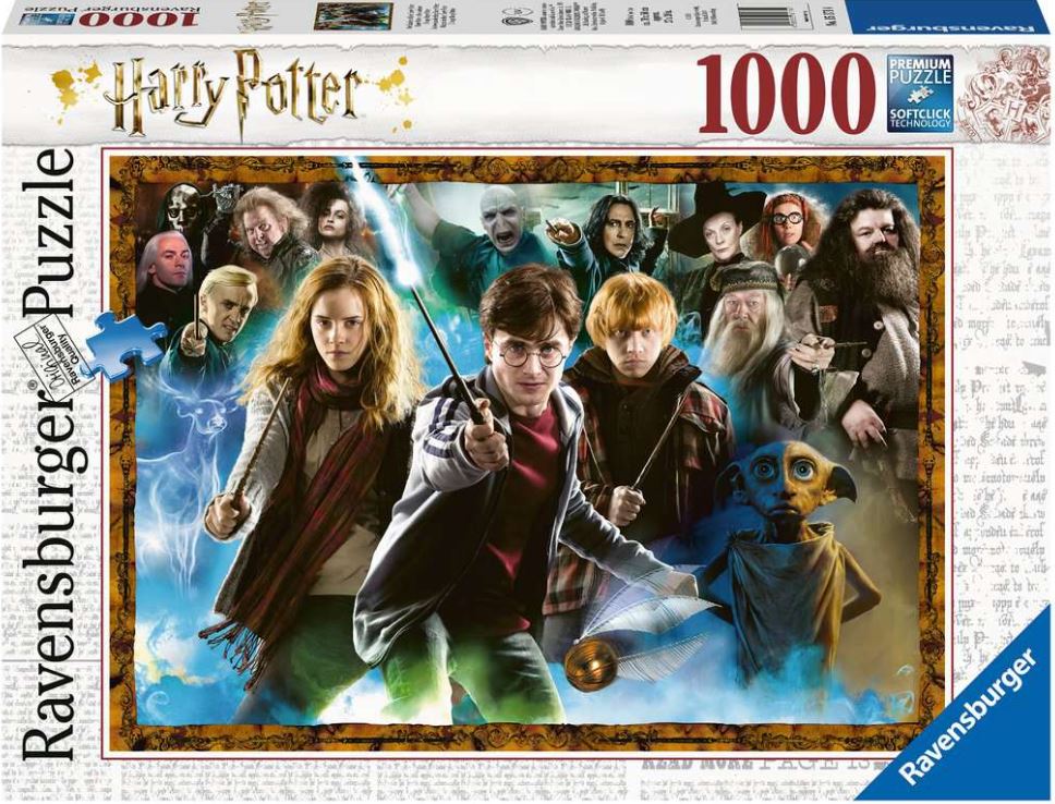 RAVENSBURGER CASSE-TÊTE 1000 PIÈCES - HARRY POTTER ÉLÈVE MAGICIEN #12000463