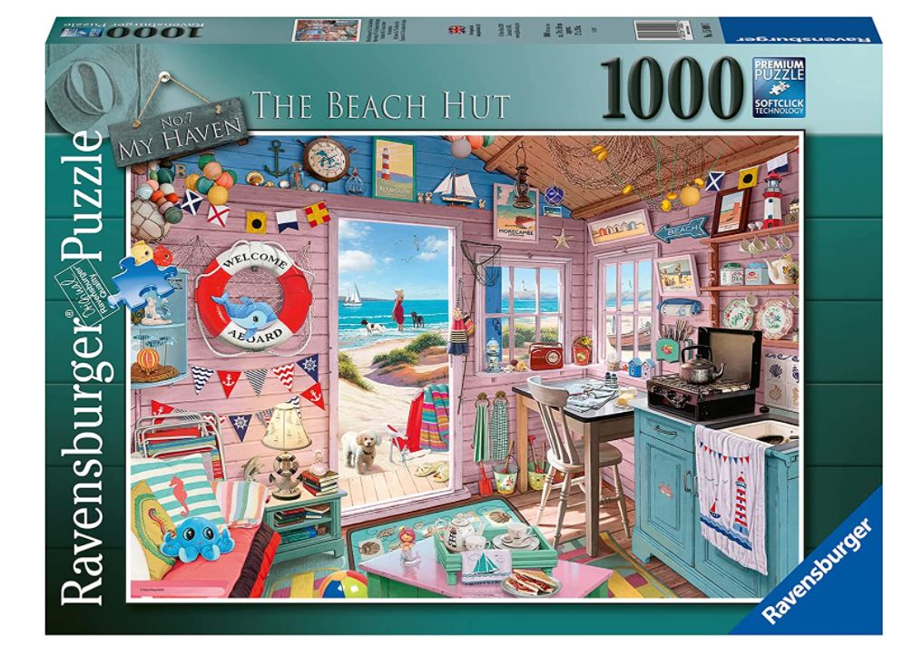 RAVENSBURGER CASSE-TÊTE 1000 PIÈCES - HUTTE DE PLAGE #15000