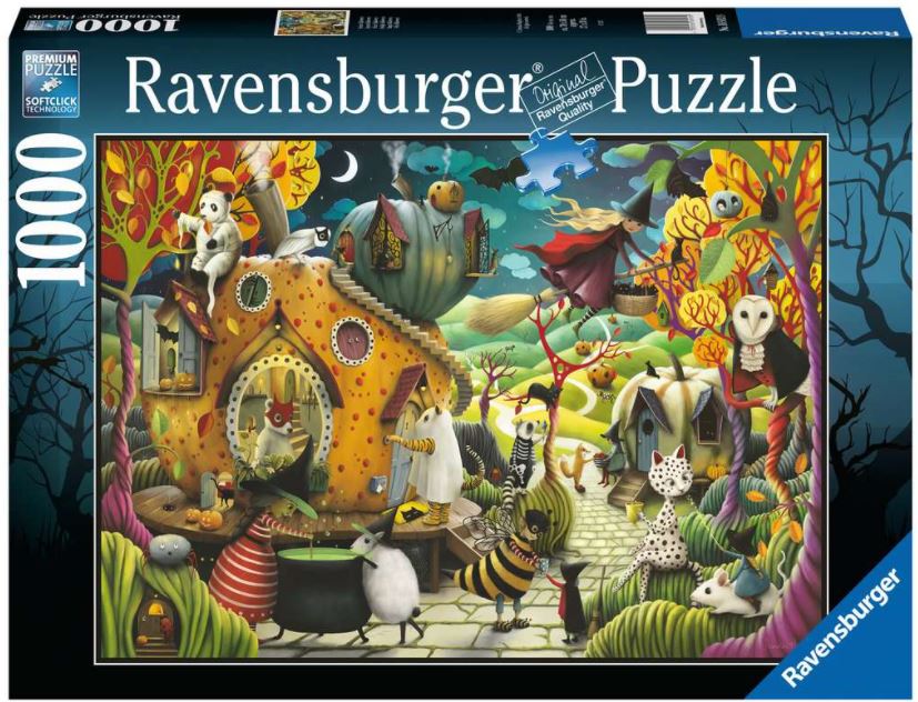 RAVENSBURGER CASSE-TÊTE 1000 PIÈCES - JOYEUX HALLOWEEN #12000402