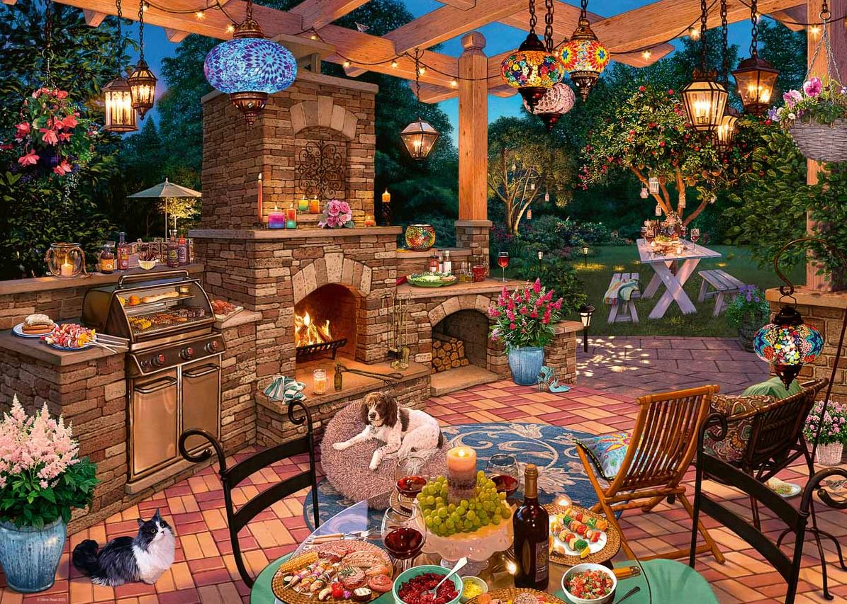RAVENSBURGER CASSE-TÊTE 1000 PIÈCES - LA CUISINE DU JARDIN #12000280