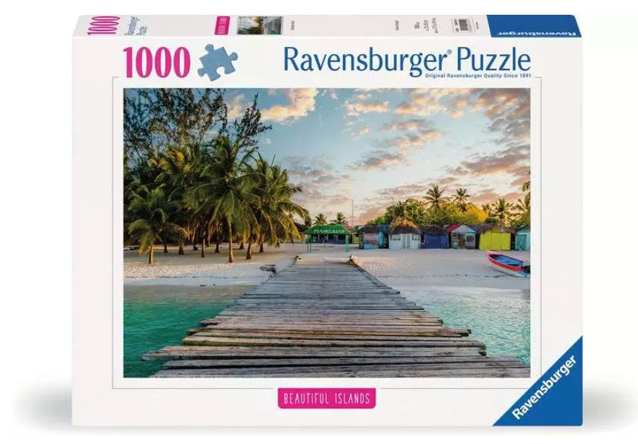 RAVENSBURGER CASSE-TÊTE 1000 PIÈCES - ÎLE DES CARAÏBES #12000159