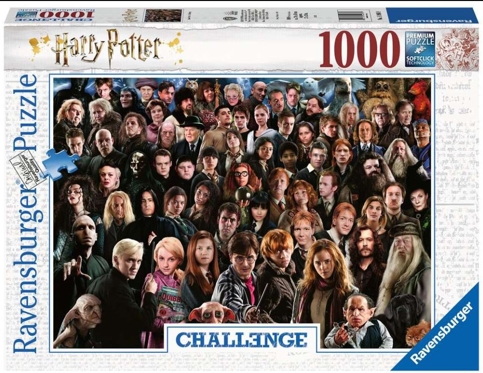RAVENSBURGER JIGSAW PUZZLE 1000 PIECES - HARRY POTTER'S CHALLENGE #12000457