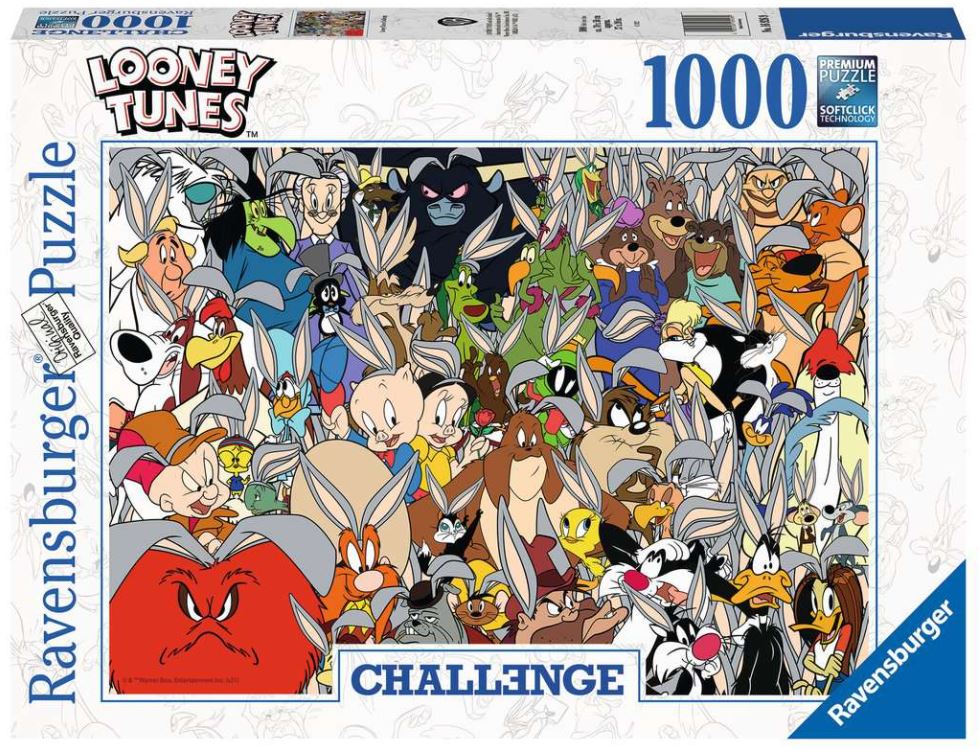 RAVENSBURGER CASSE-TÊTE 1000 PIÈCES - LE DÉFI LOONEY TUNES #12000409