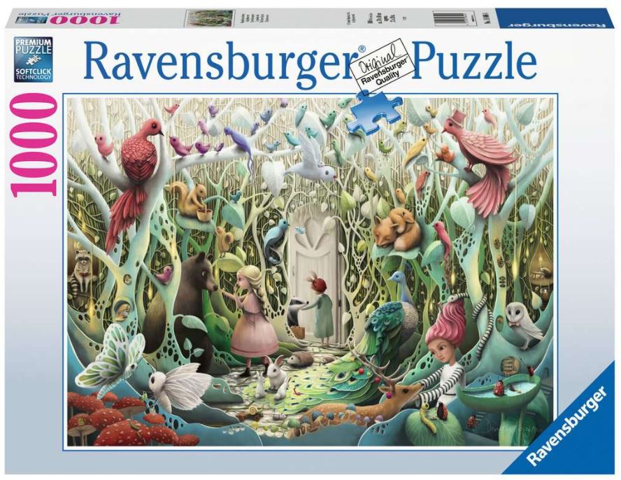RAVENSBURGER CASSE-TÊTE 1000 PIÈCES - LE JARDIN SECRET #12000542