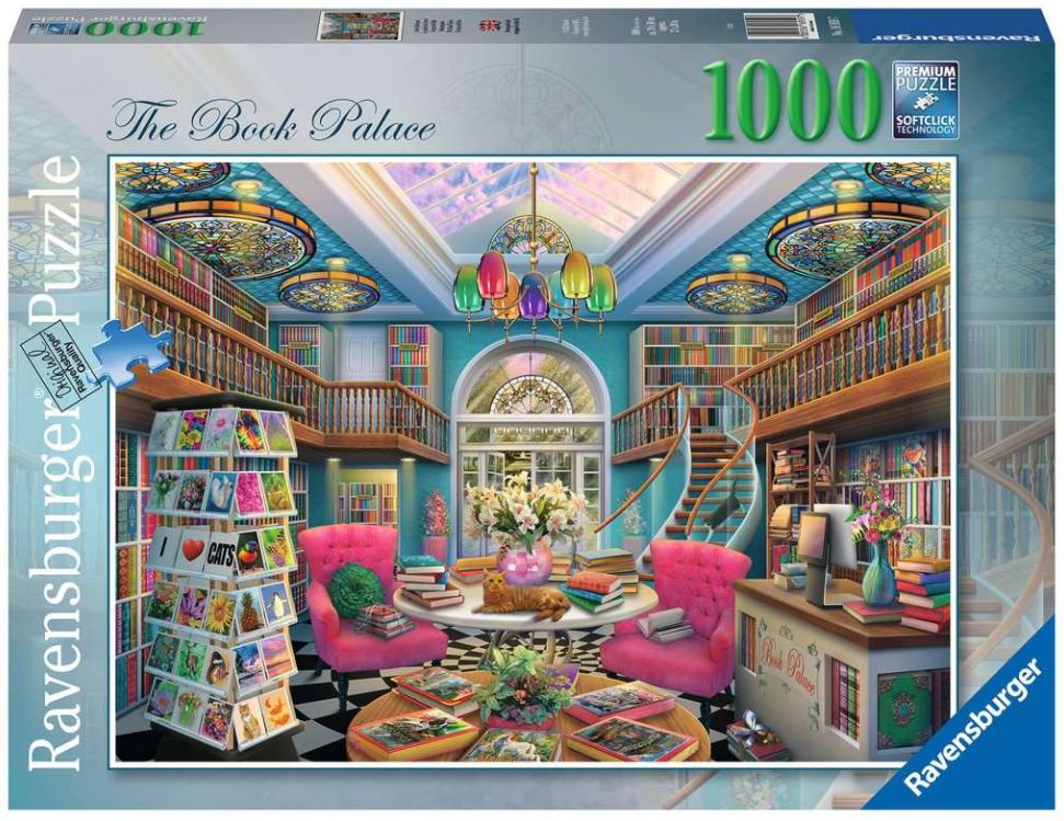 RAVENSBURGER CASSE-TÊTE 1000 PIÈCES - LE PALAIS DU LIVRE #12000167