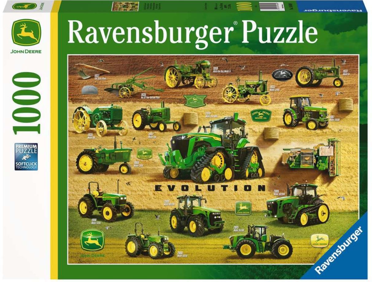 RAVENSBURGER CASSE-TÊTE 1000 PIÈCES - L'HÉRITAGE JOHN DEER #12000384