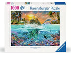 RAVENSBURGER CASSE-TÊTE 1000 PIÈCES - L'ÎLE SOUS-MARINE #12000887