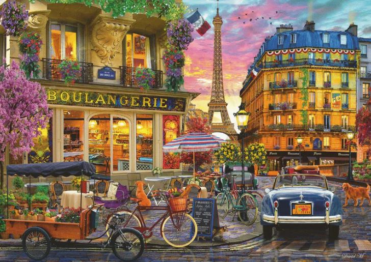 RAVENSBURGER CASSE-TÊTE 1000 PIÈCES - PARIS À L'AUBE #12000885