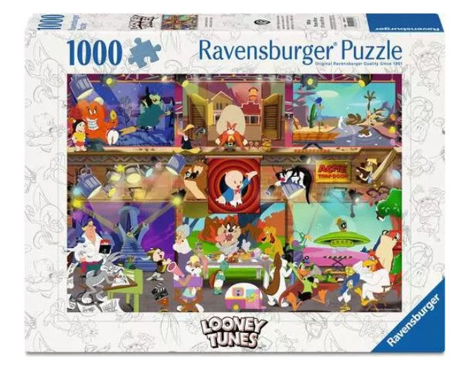 RAVENSBURGER CASSE-TÊTE 1000 PIÈCES - STUDIO LOONEY TUNES #12001811