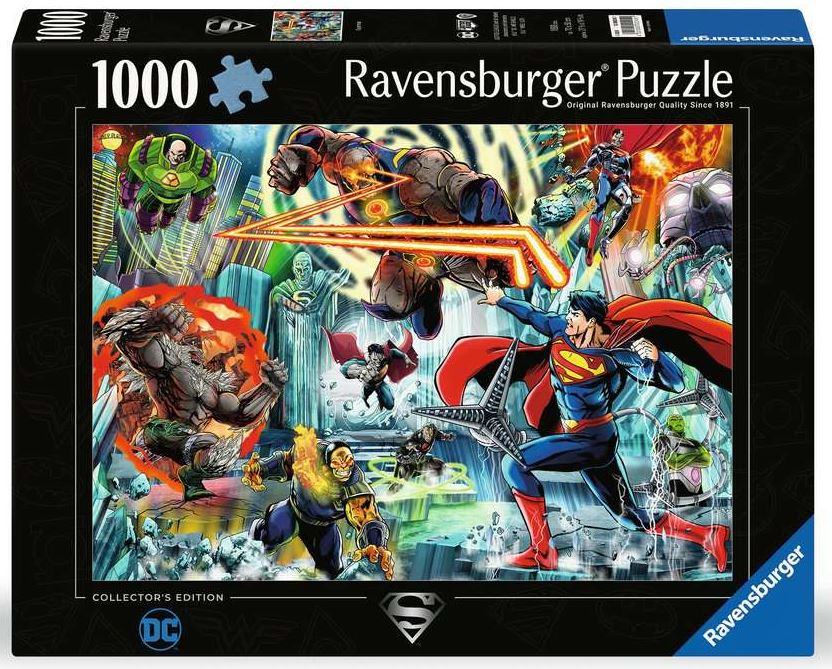 RAVENSBURGER CASSE-TÊTE 1000 PIÈCES - SUPER-MAN (COLLECTION DC COLLECTOR) #12000245