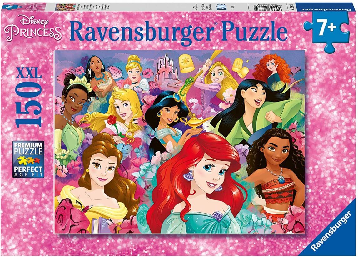 RAVENSBURGER JIGSAW PUZZLE 150 PIECES XXL - DISNEY PRETTY PRINCESSES #12873