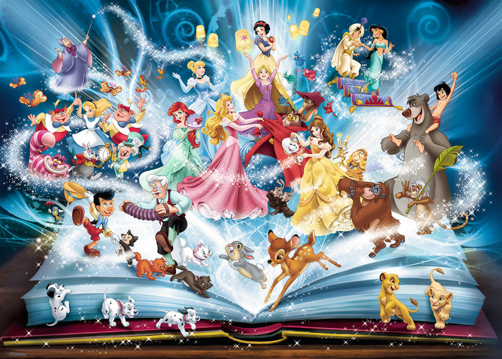 RAVENSBURGER CASSE-TÊTE 1500 PIÈCES - LIVRE DE CONTES MAGIQUES DE DISNEY #12000710