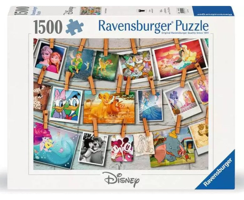RAVENSBURGER CASSE-TÊTE 1500 PIÈCES - PHOTOGRAPHIES DISNEY #12001557