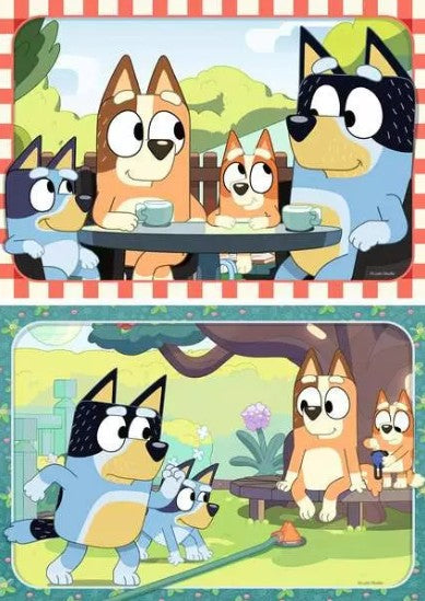 RAVENSBURGER JIGSAW PUZZLE 2 X 12 PIECES - BLUEY #12004111